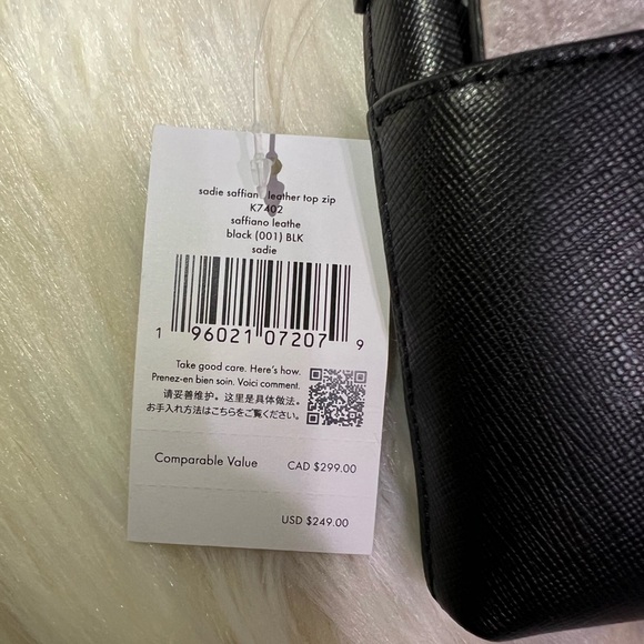 KATE SPADE Sadie Saffiano Leather Top Zip Crossbody Set - Picture 10 of 13